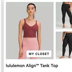 Lululemon align tank 16
